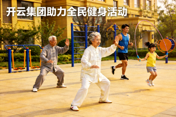 开云集团助力全民健身活动详细报道配图 - 展示社区运动场景